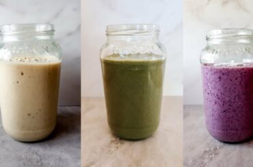 3 Vegan Smoothie Recipes for Weight Loss {Healthy & Easy}