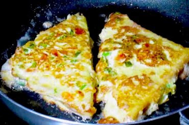 CHEESE EGG TOAST - BREAKFAST RECIPE