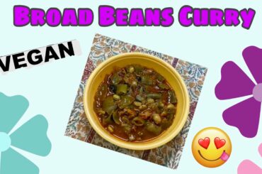Quick and Easy Broad Beans Curry/Vegan/Pinay  Cooking Curry/Healthy Food