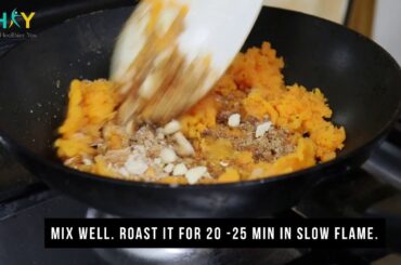 FHY HEALTHY RECIPES: SWEET POTATO HALWA/ SHIVARATRI FAST SPECIAL