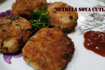 Soya Cutlet Recipe | Nutrela Soya Cutlet | Healthy Soya Kabab Recipe