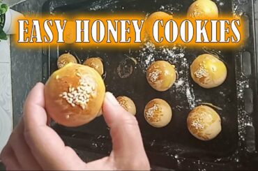 EASY & HEALTHY HONEY COOKIES Recipe I by Food Recipe