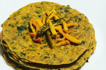 Thepla recipe/ Methi ka Thepla / Gujarati breakfast recipe/Indian masala flat bread