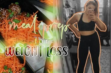 Easy & Quick Healthy Meal Prep for Weight Loss! | Honey Sriracha Turkey Meatballs | Taylor Marie