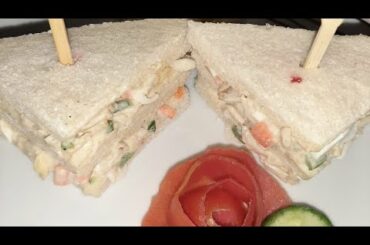 Chicken mayonnaise sandwich recipe lunch box and party ideas buy delicious and healthy food