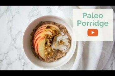 FLAX & COCONUT PORRIDGE  // A Low-Carb Recipe for Paleo Friendly “Oatmeal”