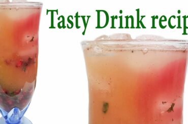 हेअल्थी tasty फ्रूट ड्रिंक | healthy fruit drink tasty |easy snacks recipes