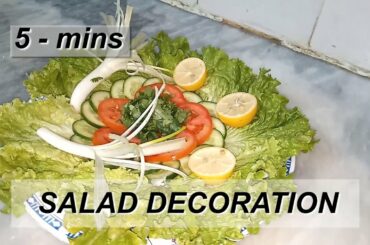 Salad Decoration Ideas | Easy Salad Making | Kitchen with Ammi