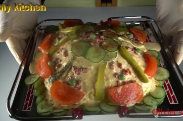 How to cook Olivier Salad - Russian salad Easy and tasty recipe
