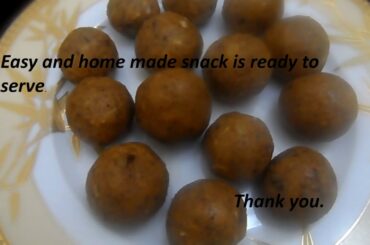 AN EASY HOME MADE SNACK FOR KIDS