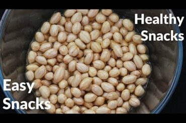 Healthy Snack Recipe with Peanut | Indian Snack Recipes