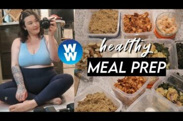 HEALTHY WEEKLY WW MEAL PREP FOR WEIGH LOSS | WEIGHT WATCHERS!!