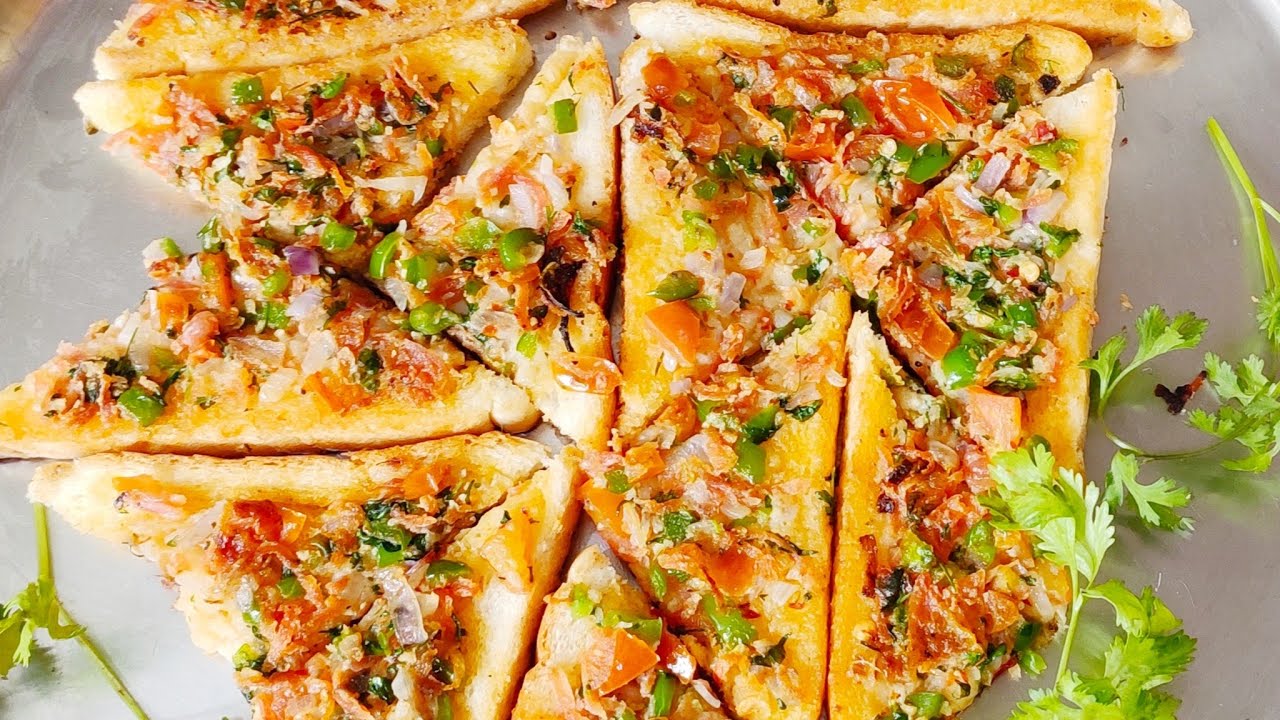 बिना तेल और घी के बनाऐं ऐसे तरिके से healthy tasty bread से नास्ता कि Pizza🍕 खाना भुल जाओगे Yummy बिना तेल और घी के बनाऐं ऐसे तरिके से healthy tasty bread से नास्ता कि Pizza🍕 खाना भुल जाओगे Yummy