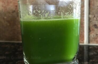 Green Goddess Juice - A Healthy Recipe from Genie B!
