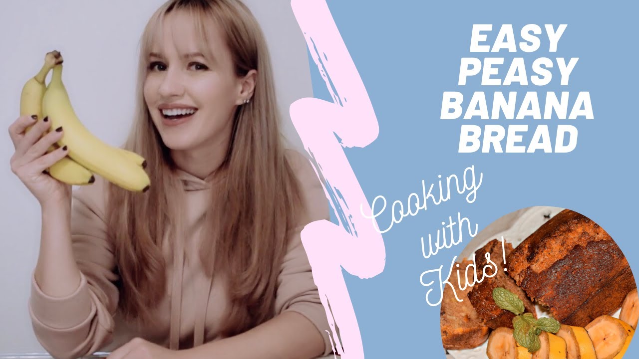Easy spiced banana bread || Cooking with kids Easy spiced banana bread || Cooking with kids