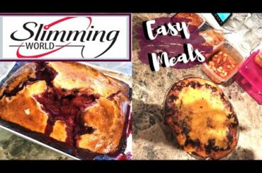 QUICK EASY SLIMMING WORLD RECIPES - LASAGNE - BAKED OATS - 1SYN YORKSIRE PUDDINGS