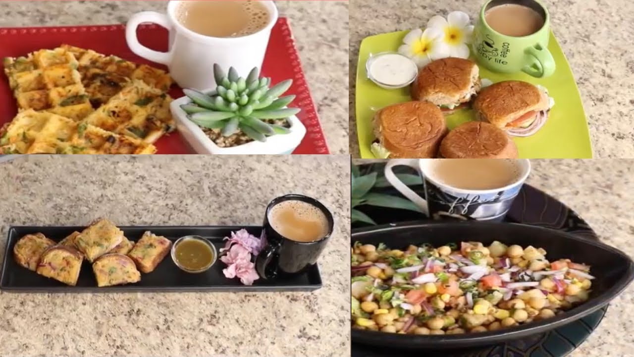 4 EasyTea Time Snacks Ideas || Quick Evening Snacks Recipes || Light Evening Snacks || 4 EasyTea Time Snacks Ideas || Quick Evening Snacks Recipes || Light Evening Snacks ||