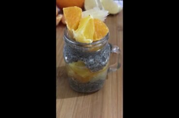 Chia citrus fruits- a healthy and quick breakfast to prepare