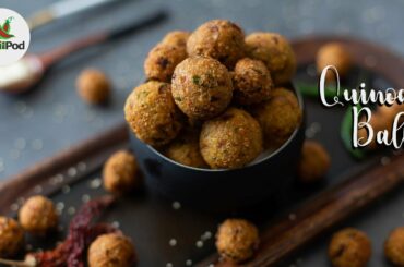Quinoa Balls Recipe | Tasty healthy Quinoa recipe | Millet starter recipe | Kids snacks recipe