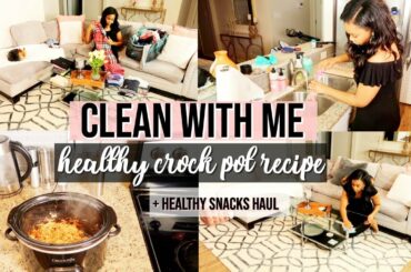 HEALTHY CROCK POT RECIPE, THRIVE HAUL, AND CLEAN WITH ME | LoveLexyNicole