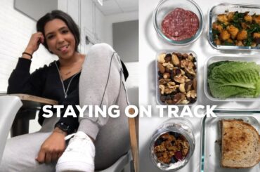 Healthy College Days In My Life | Easy, Fast, and Healthy Meals On The Go, Weight Loss Journey