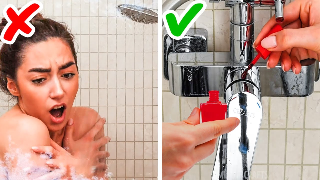 USEFUL BATHROOM SURVIVAL HACKS || 5-Minute Recipes For Your Bathroom USEFUL BATHROOM SURVIVAL HACKS || 5-Minute Recipes For Your Bathroom