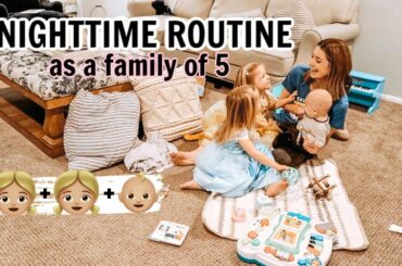 NIGHTTIME ROUTINE AS A FAMILY OF 5! | Kendra Atkins
