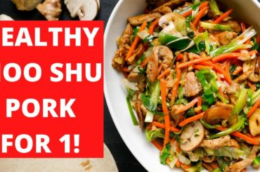 Make This Healthy Dinner for One in 15 Minutes!    WW 5 SP Moo Shu Pork