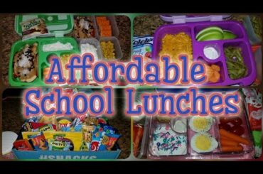Easy, Affordable Kids School Lunches | @Varietyfun