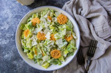 How To Make a Salad That's Actually Healthy | Caesar Salad Dressing