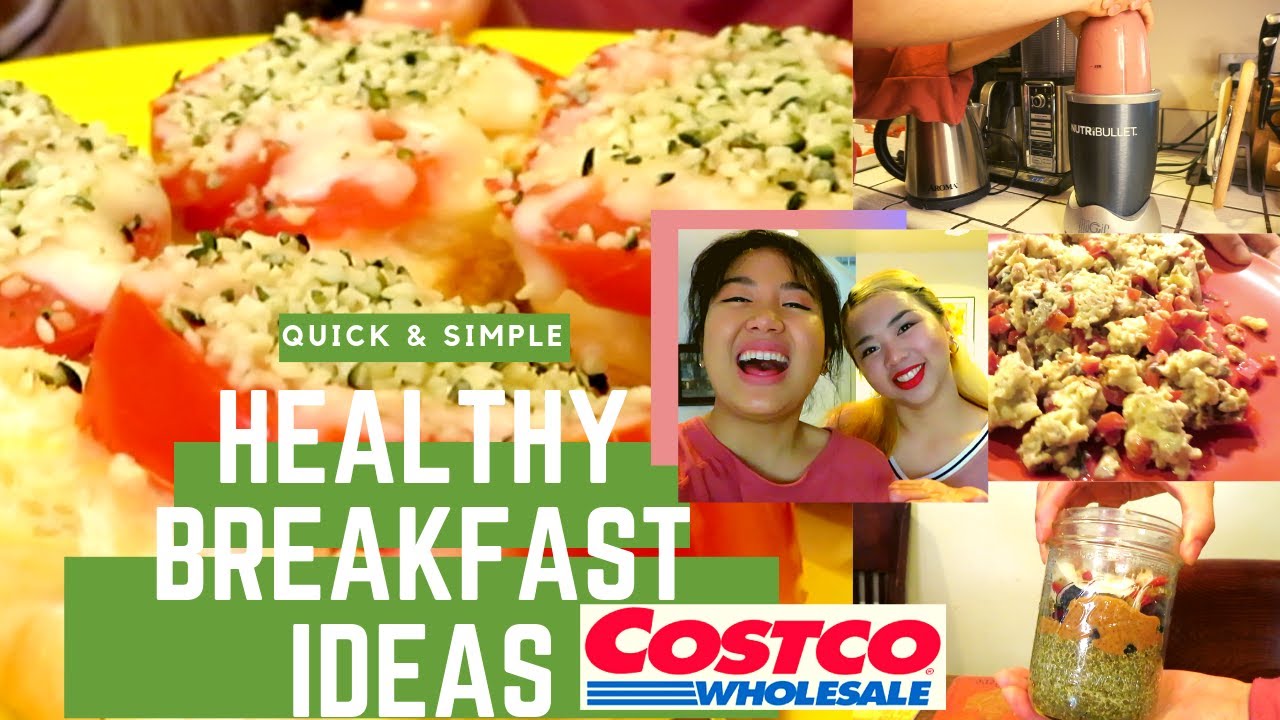 4 Quick & Simple Healthy Breakfast Ideas- Ingredients from COSTCO | Monique Vlogs 4 Quick & Simple Healthy Breakfast Ideas- Ingredients from COSTCO | Monique Vlogs