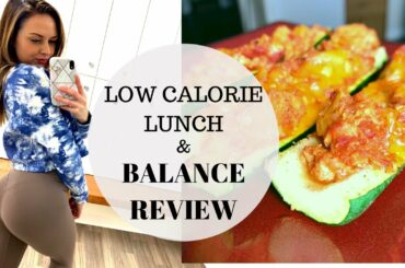 LOW CAL LUNCH SERIES | Zucchini Taco Boats | BALANCE ATHLETICA REVIEW!!!
