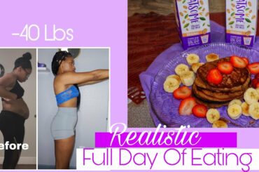 REALISTIC Full Day Of Eating for Weightloss | Healthy and easy meals