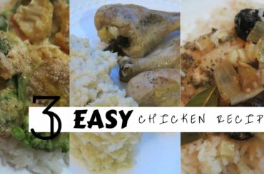 3 EASY Chicken Recipes for ANY Budget