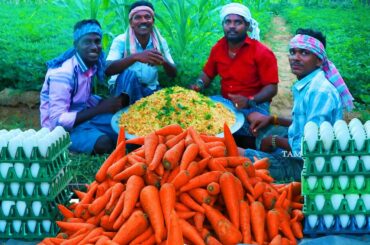 CARROT EGG RICE | Indian lunch box recipe | Traditional Healthy Carrot Muttai Sadham TAMIZHA COOKING