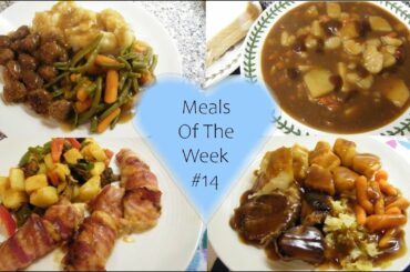 Meals Of The Week #14 What's for Tea | What's for Dinner | Weekly Meal Ideas | UK Couple Family of 2