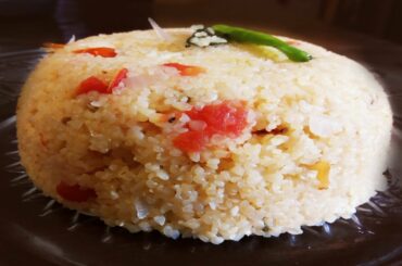 Healthy Breakfast Recipe/ Broken Wheat Upma [Eng & Mal Subtitle] ഗോതമ്പ് നുറുക്ക് ഉപ്പ്മാവ്