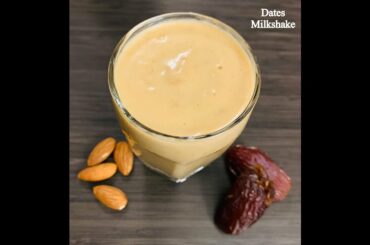 Dates Milkshake|Healthy Recipes|Homemade Indian Food