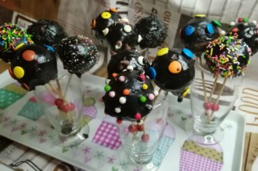 Chocolate Bread Pops Recipe | chocolaty bread lollipops for kids| easy recipe for kids