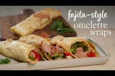 Slimming World Syn-free fajita omelette wrap recipe - FREE