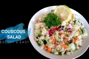 Couscous Salad Recipe | Healthy Salad Recipe | Quick Recipe