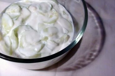 Cucumber in sour cream  - Healthy Recipes - Quick Recipes - How To QUICKRECIPES