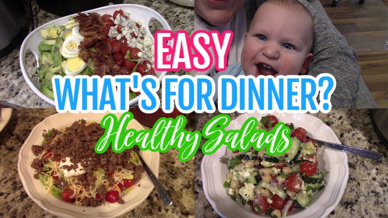 WHAT'S FOR DINNER | HEALTHY MEALS AND SALADS | Inspired Motherhood WHAT'S FOR DINNER | HEALTHY MEALS AND SALADS | Inspired Motherhood