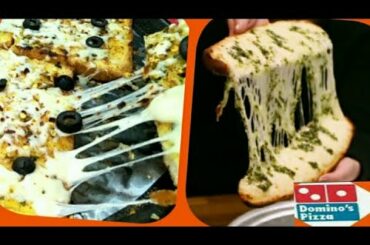 Domino's Cheesy Garlic Bread | Without Oven -Simple Recipe | In Hindi - In Urdu