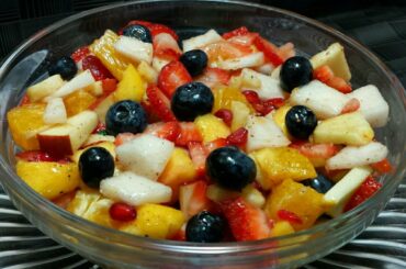 Healthy diet furit salad | weight loss furit salad | easy furit salad recipe