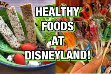 Healthy Food Options at Disneyland! Tips & Tricks to Eat Lighter + Weight Watchers Points for 2020
