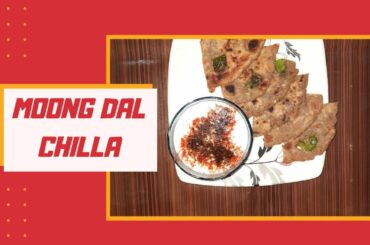 5 Min Quick Moong Dal Chilla | Weight Loss | Food Diaries | Chilla Recipe
