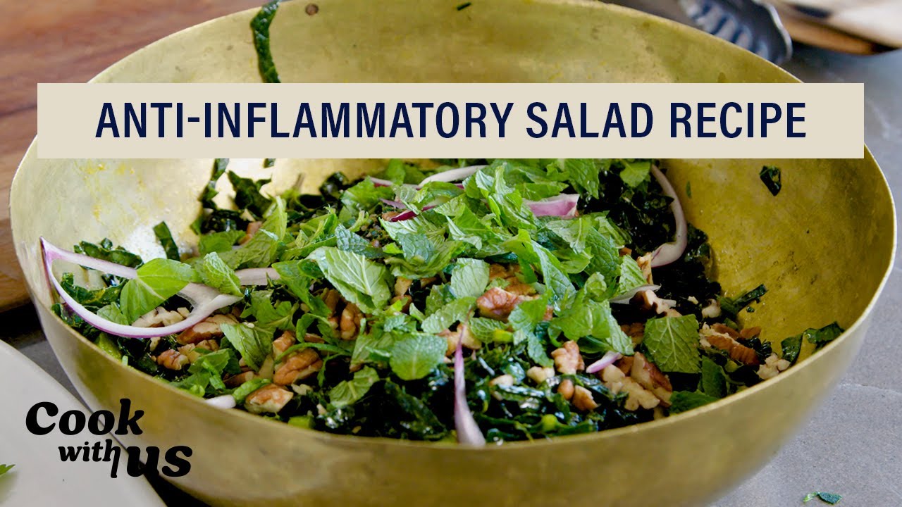 This Anti-Inflammatory Salad Recipe Will Be Your New Go-To Meal | Cook With Us | Well+Good This Anti-Inflammatory Salad Recipe Will Be Your New Go-To Meal | Cook With Us | Well+Good