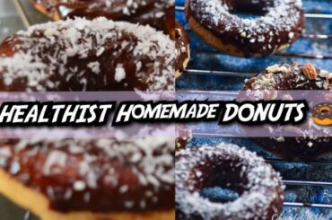 Healthiest Homemade DONUTS Recipe | Healthy Baking Recipes | No Yeast Donuts | Rasoisaga