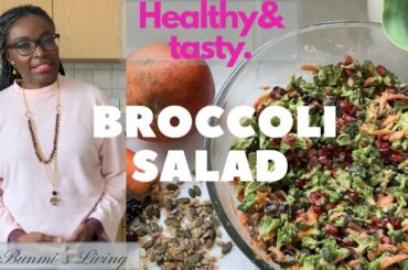 Broccoli Salad | Vegan Healthy Salad